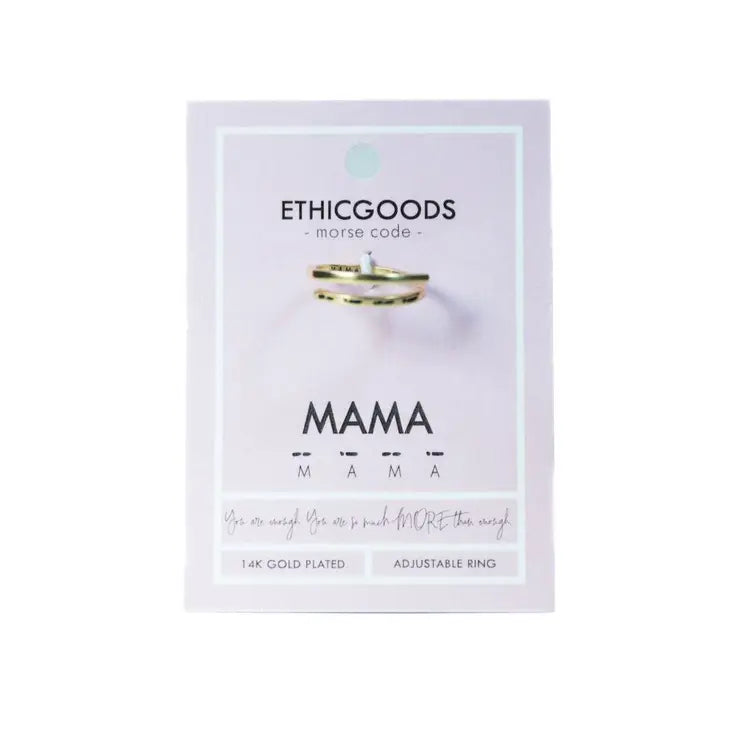 Morse Code Ring Bubbles Gift Shoppe & Candle Co