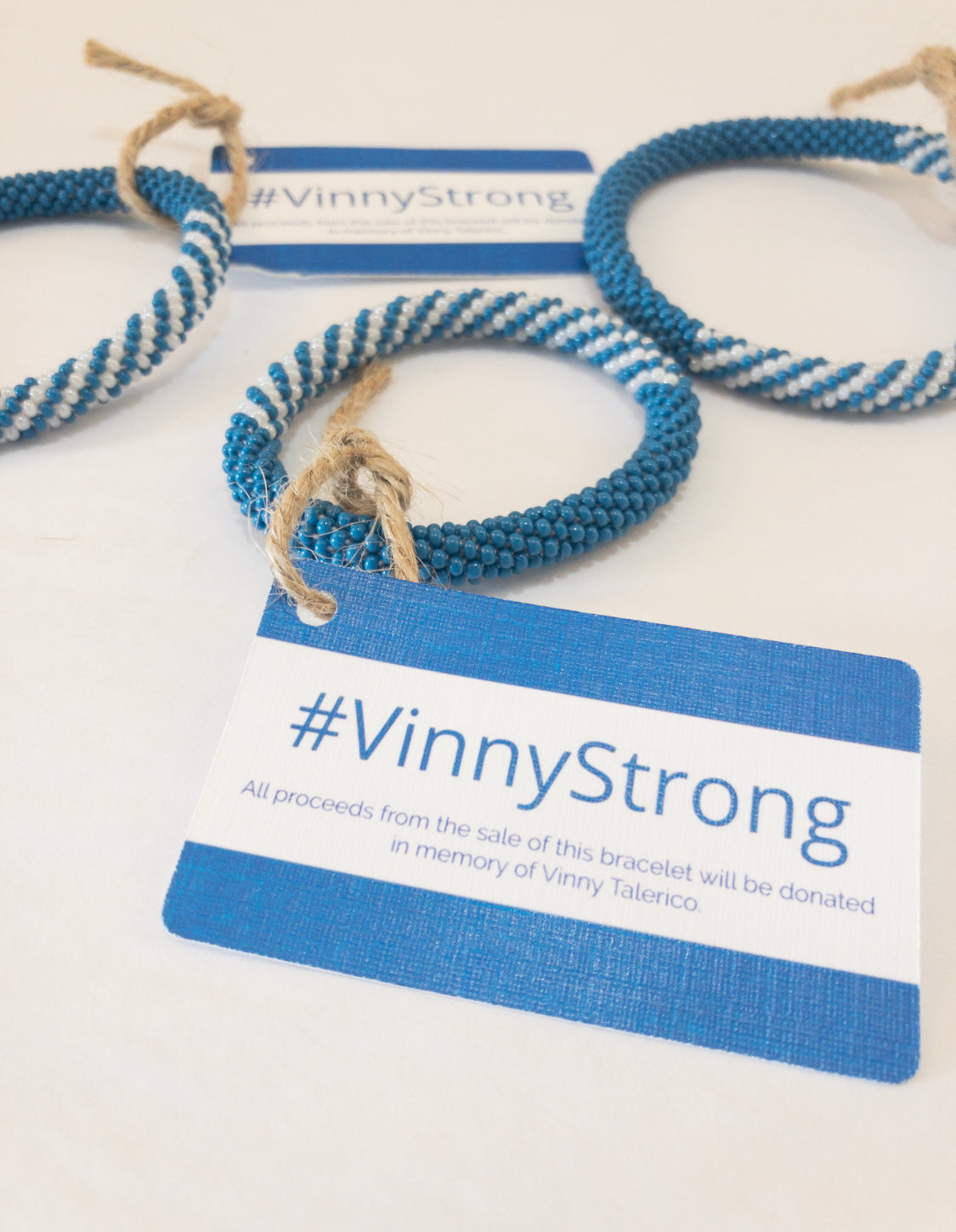 Vinny Strong Donation Bracelet- 3 sizes available