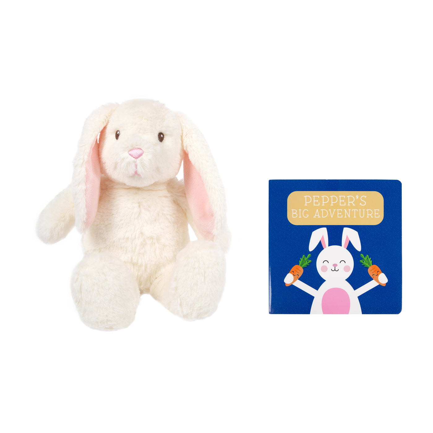 Pepper the Bunny Plush Toy with matching book