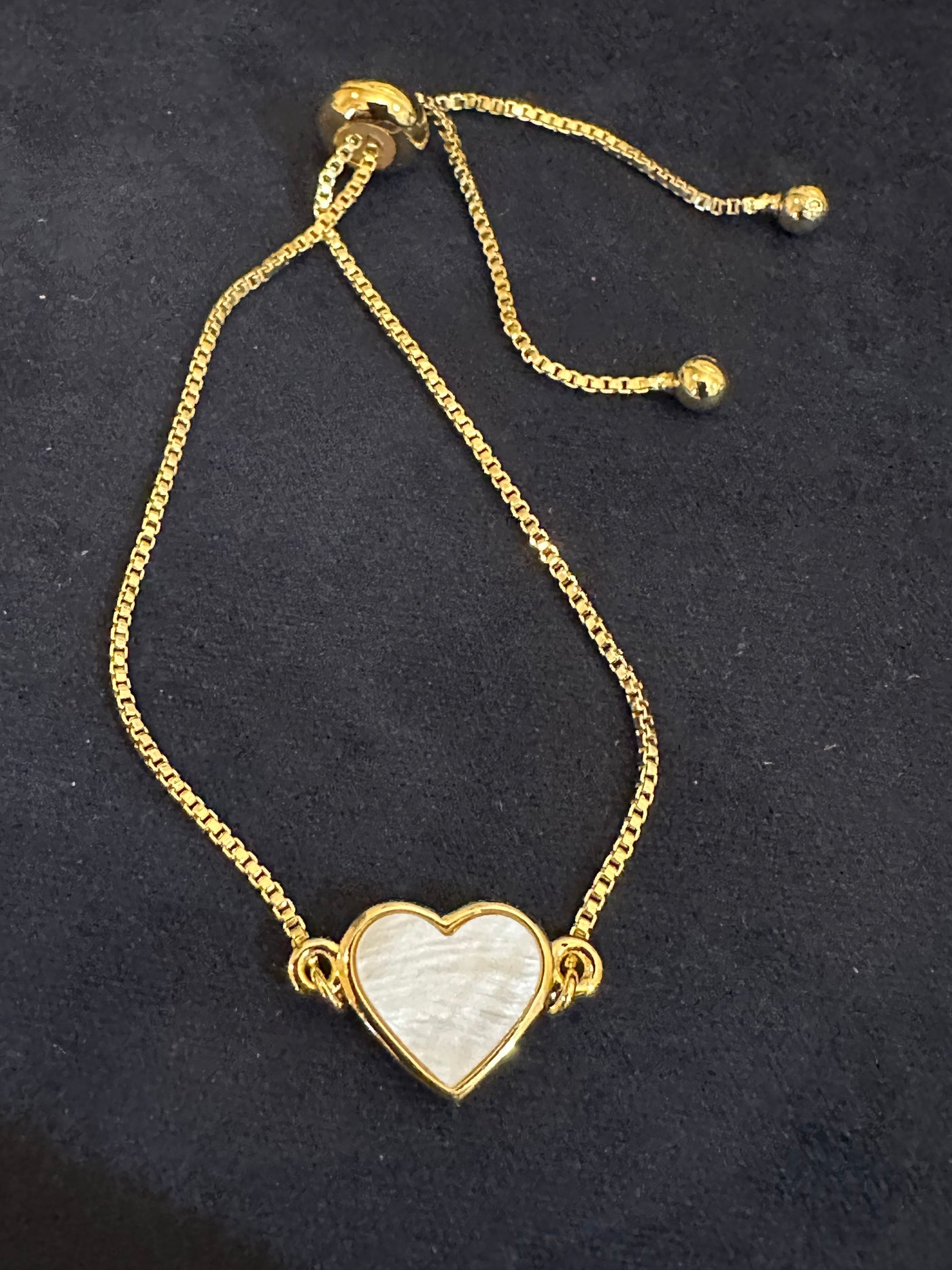 Heart Boho Custom Sliding Bracelet