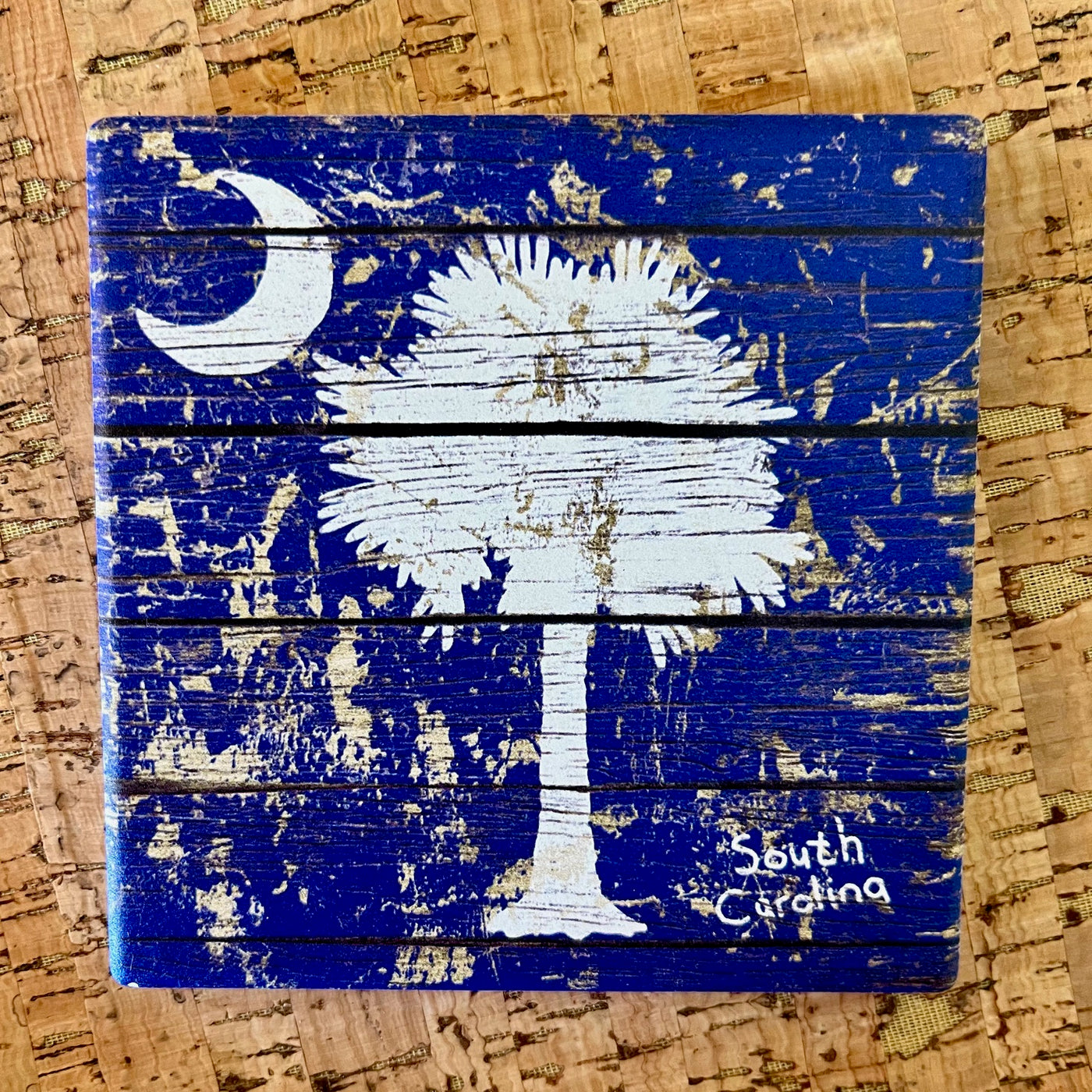 SC Flag Coaster Bubbles Gift Shoppe & Events