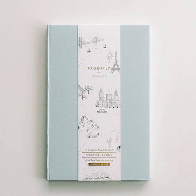 Travel Journals - Powdered Blue Leatherette