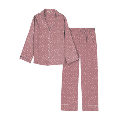 Kids Sweet Dreams Silky Satin Pajama Long Sleeve Set
