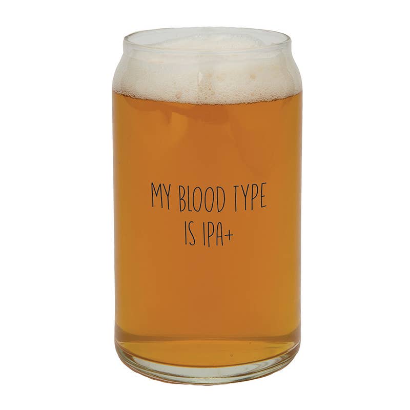 Beer Glass - Blood Type