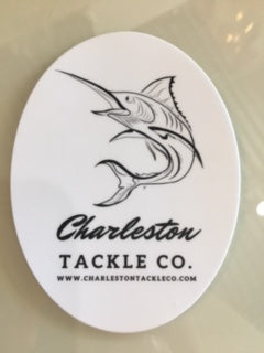 Marlin Charleston Tackle Co- Logo Vinyl Sticker