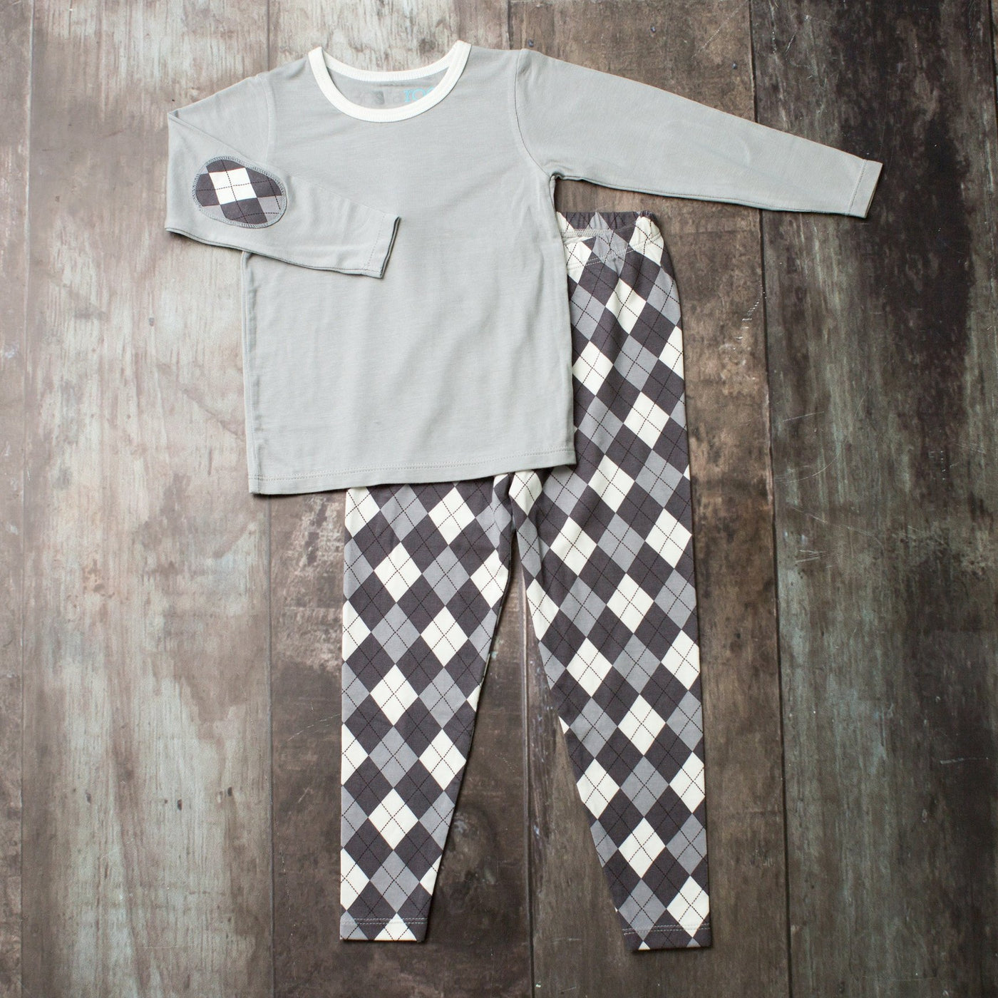 Toddler Argyle Pajama Set