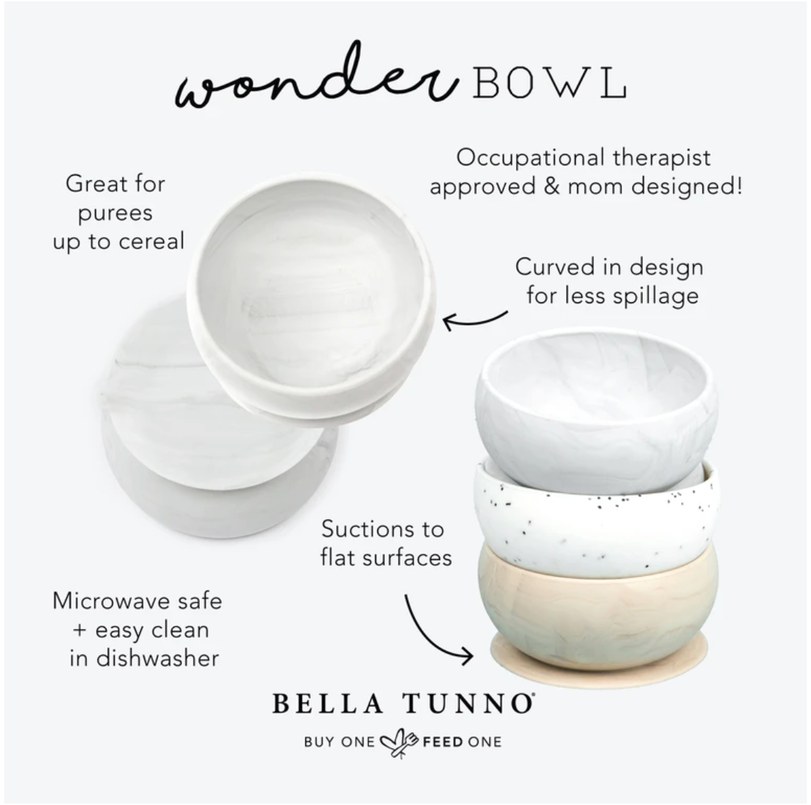 Bella Tunno Wonder Bowl - Many Designs