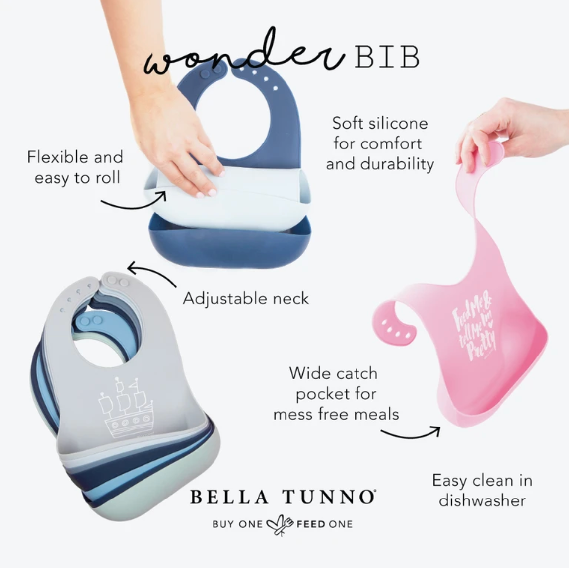 Bella Tunno Wonder Bib - Many Designs