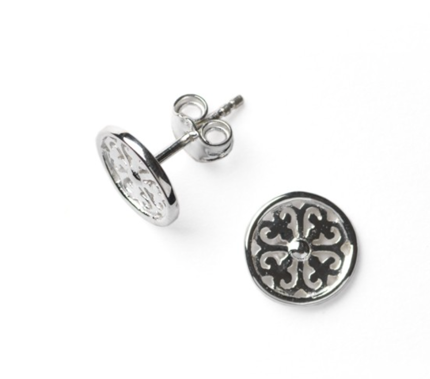 Southern Gates® Tiny Scroll Stud Earring (small)