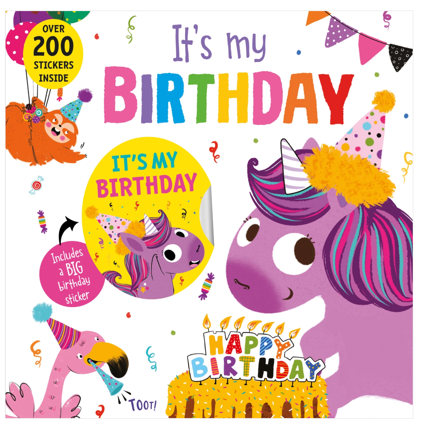 It's my Birthday! Unicorn Book
