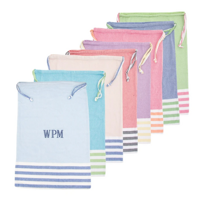 Stripe Laundry Bag