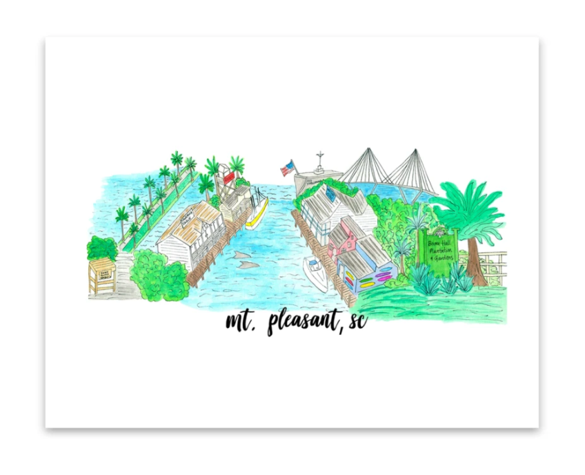 Local Prints by Island Haus, 2 Scenes