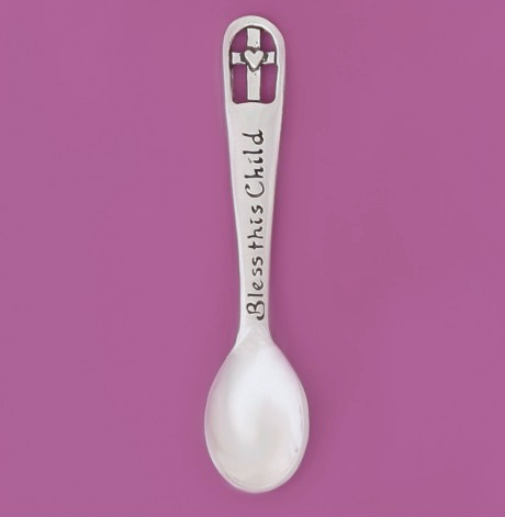 PEWTER BABY SPOON, 3 styles