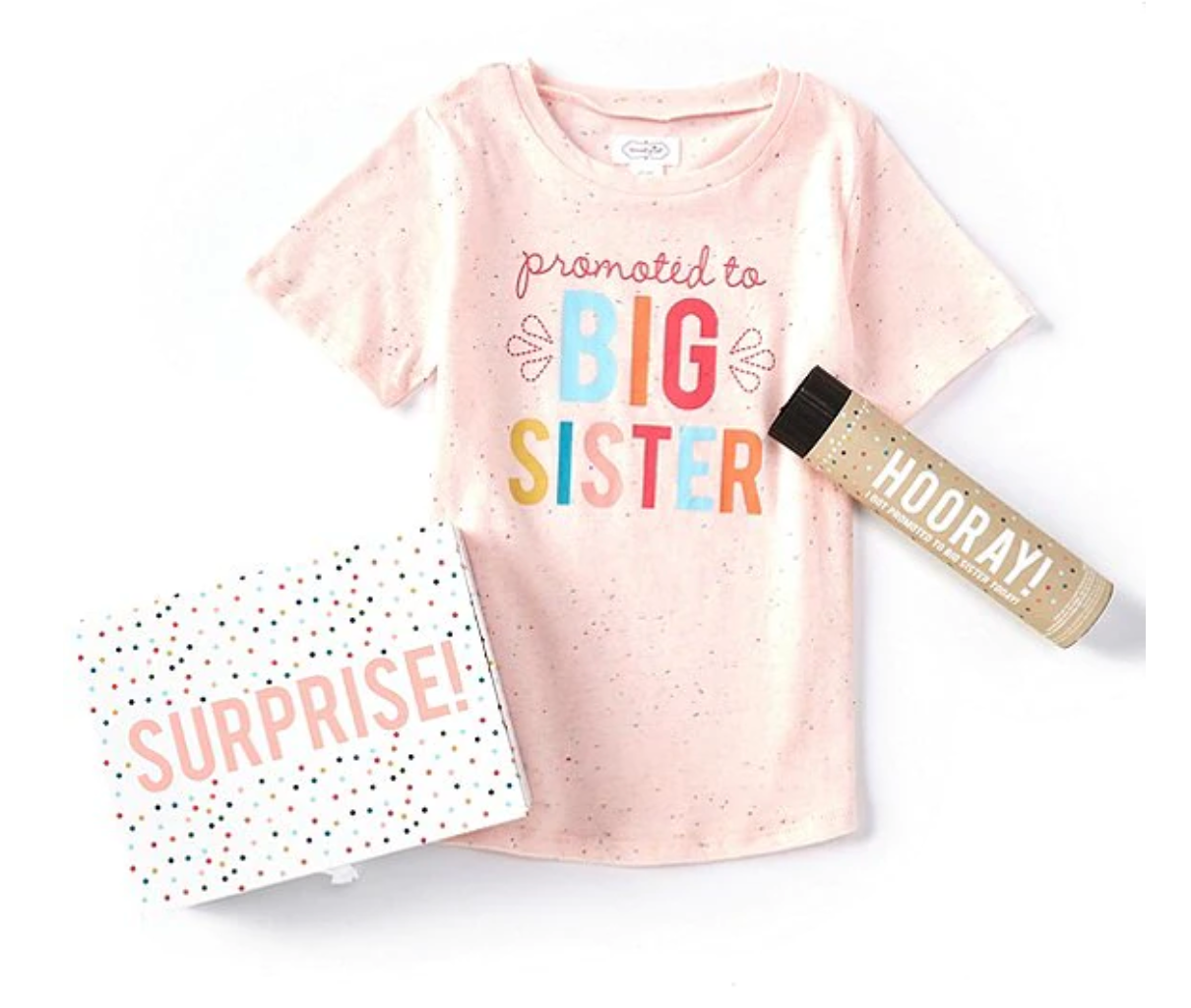 Brother or Sister Promoted Sibling T-Shirt Gift Set