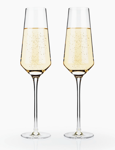 Raye Crystal Champagne Flutes (Set of 2)