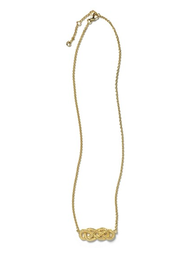 Southern Gates® Gold Harbor Rope Knot Necklace