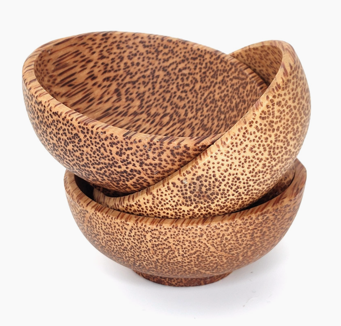 Coconut Wood Bowl | Diameter 11 cm | Eco-friendly