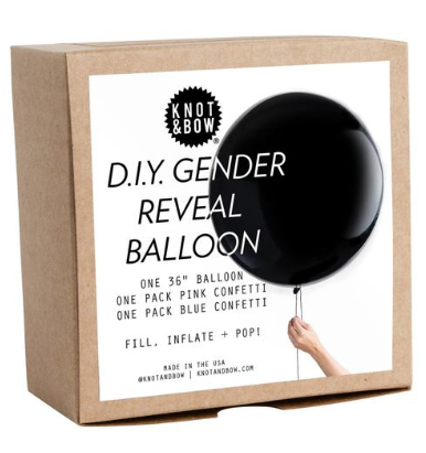 Jumbo Gender Reveal Balloon D.I.Y.