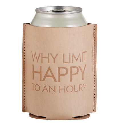 Leather Coozie, 3 Styles