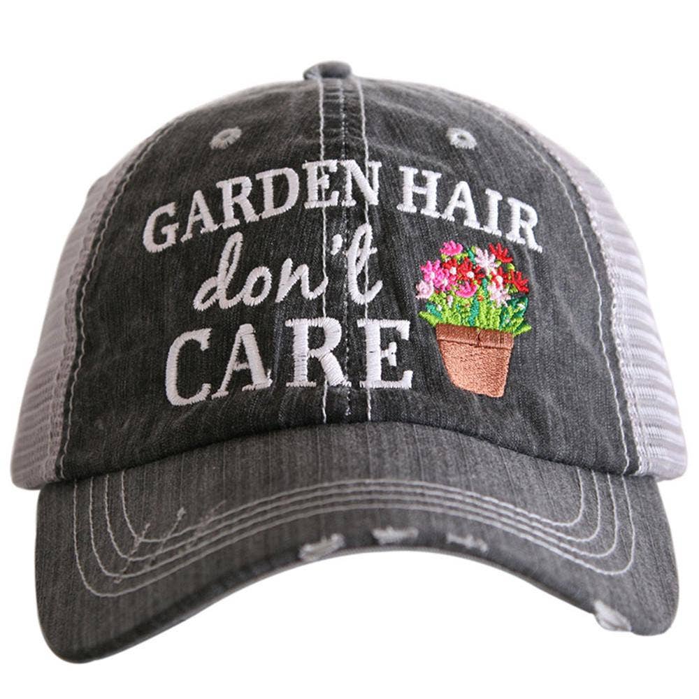 Garden Hair Don't Care Trucker Hat