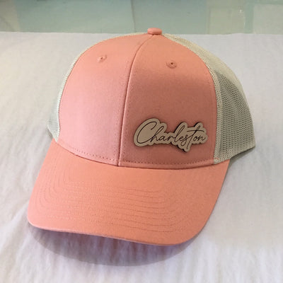 Leather Patch Hat, Charleston or Mt. Pleasant
