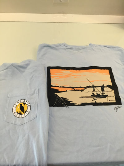 Clay Rice Short Sleeve T-Shirts, 3 Prints