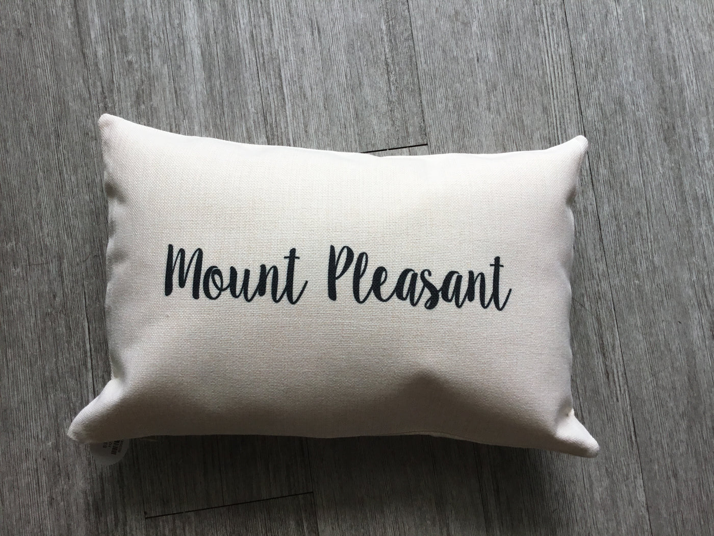 Mt. Pleasant Linen Pillow