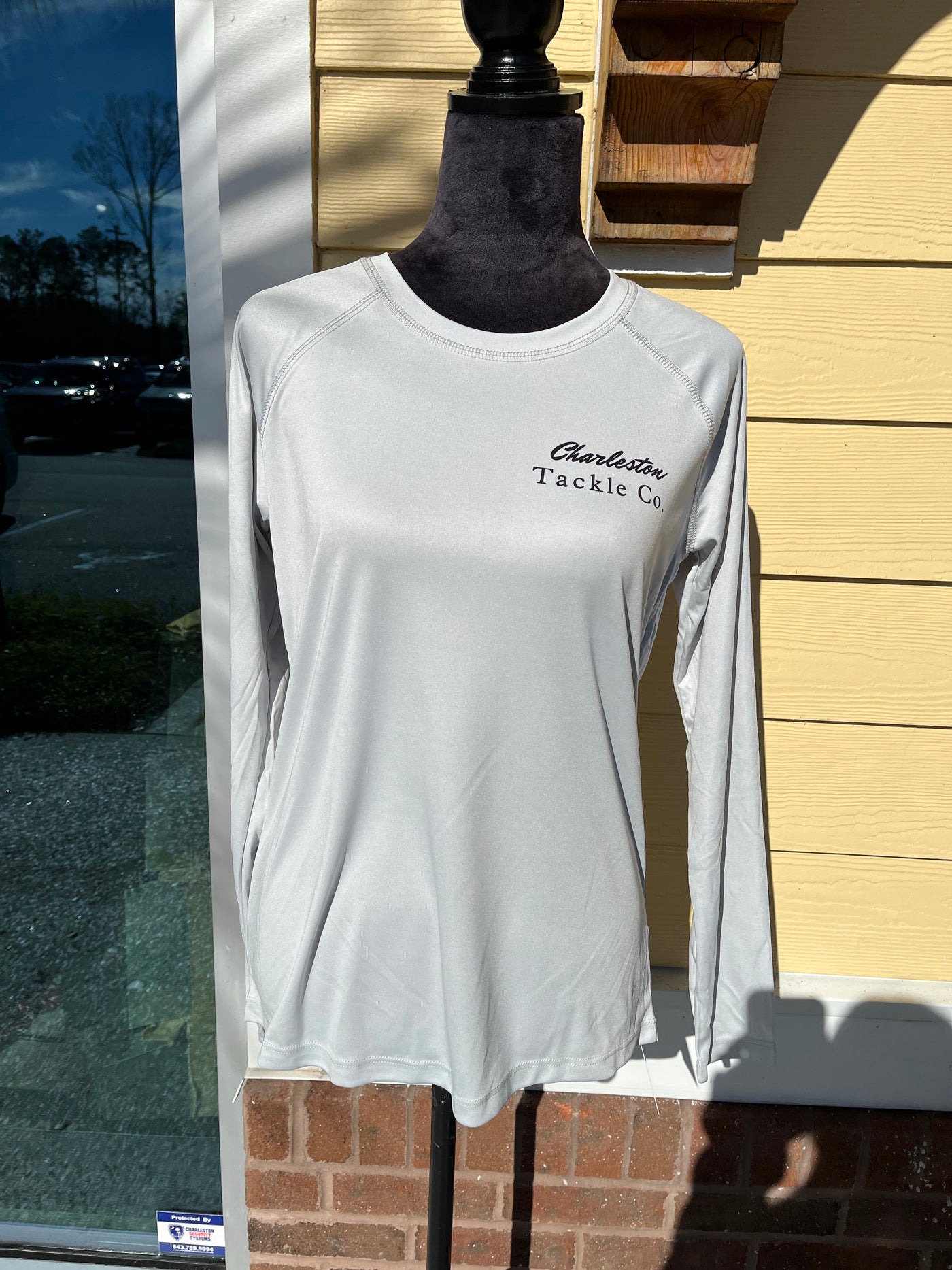 Charleston Tackle Co VIKING Long Sleeve PFG Fishing Shirt- Ladies- Vneck or Crew Neck