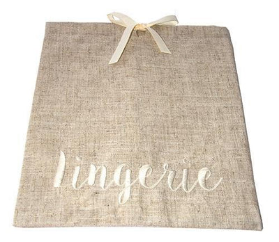 Lingerie Linen Bag - Bubbles Gift Shoppe